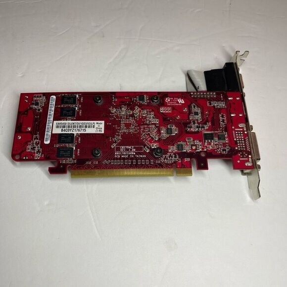 ASUS ATI Radeon HD 5450 Silent V2 1GB DDR3 1x DVI 1x HDMI 1x VGA Graphics Card - Picture 2 of 8